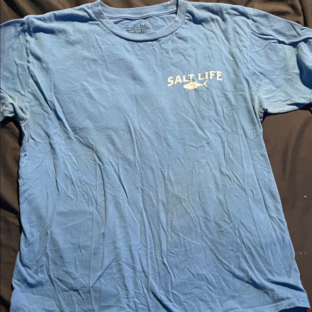 Salt Life Ocean Blue Short Sleeve Tee